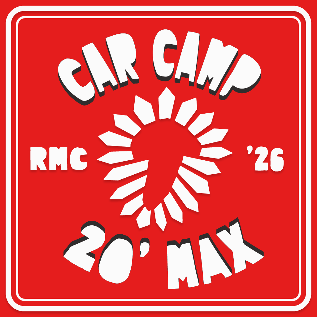 Car camping pass, 20 feet max.